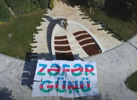 Binəqədidə “Zəfər Günü”nə həsr olunan fləşmob