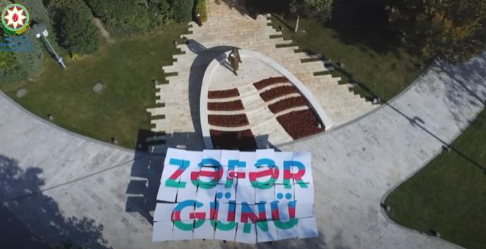 Binəqədidə “Zəfər Günü”nə həsr olunan fləşmob