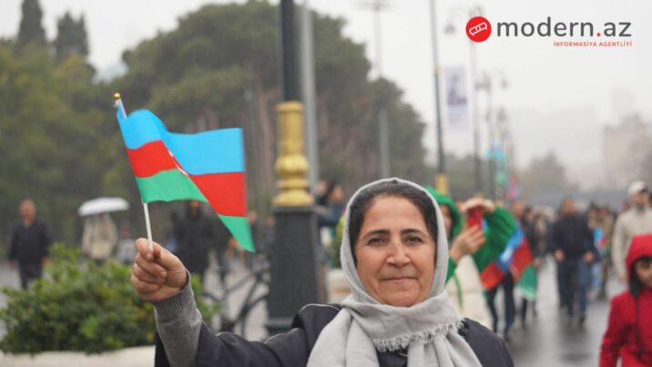 Zəfər yürüşündən FOTOREPORTAJ