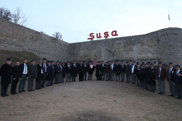 Türk qazilər Şuşanı ziyarət ediblər