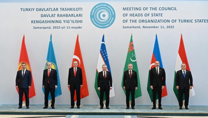Səmərqənddə liderlərin şərəfinə rəsmi qəbul təşkil olunub