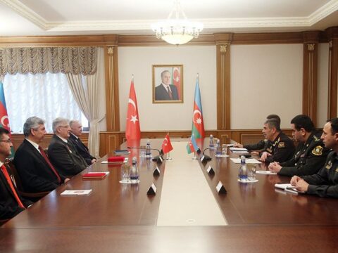 Zakir Həsənov Türkiyənin hərbiyönümlü QHT rəhbərləri ilə görüşdü
