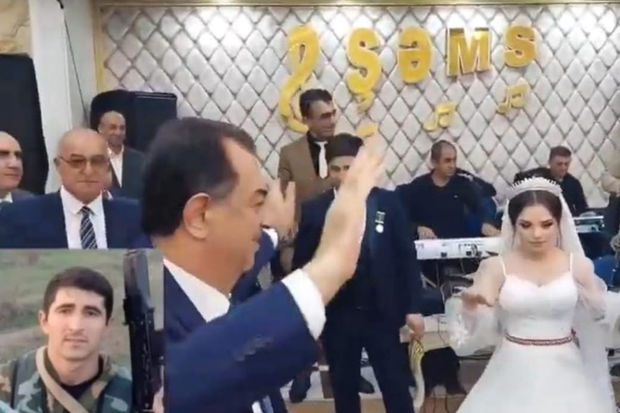 Vətən müharibəsində şəhid xəbəri gələn qazinin toyu oldu