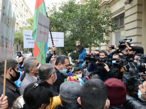 Azərbaycanlılar Fransa senatının qarşısında aksiya keçirəcəklər