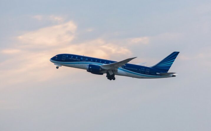 Aeroporta qayıdan təyyarə Naxçıvana geri döndü