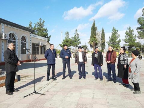 Həftənin ilk  “Açıq mikrofon” aksiyası Hacıqabulda keçirildi