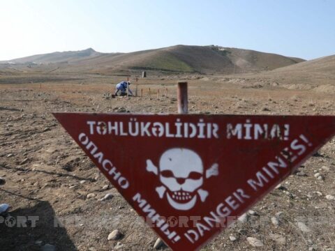 Azad olunmuş ərazilərdə daha 349 mina aşkarlandı