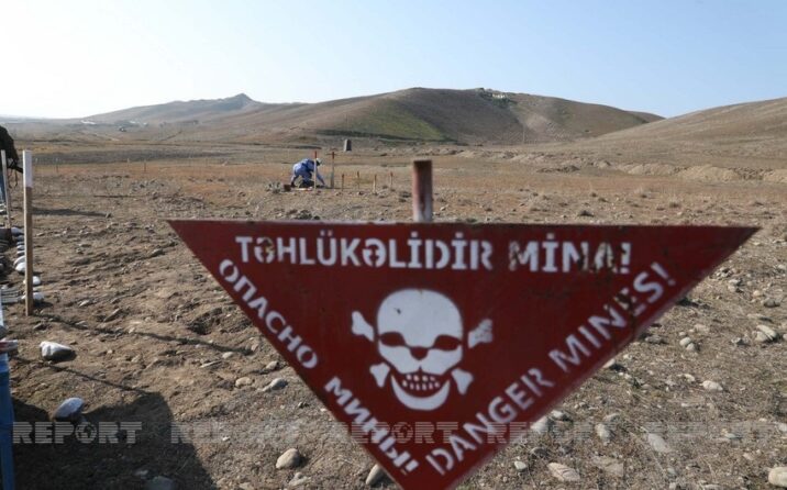 Azad olunmuş ərazilərdə daha 349 mina aşkarlandı