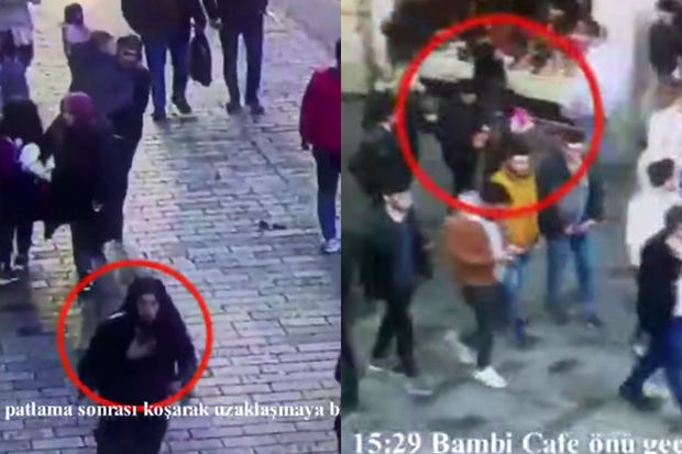 İstanbuldakı terrorla bağlı yeni görüntülər