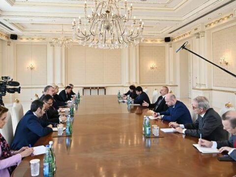 İlham Əliyev Avropa İttifaqının Şərq Tərəfdaşlığı üzrə xüsusi elçisini qəbul etdi