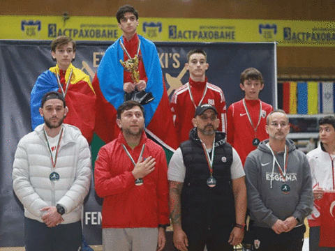 İdmançımız qızıl medal qazandı