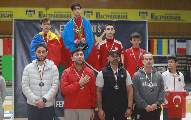 İdmançımız qızıl medal qazandı
