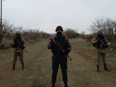 Xocavəndə atla daxil olan şəxslər saxlanıldı