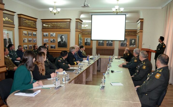 NATO-nun nümayəndələri Milli Müdafiə Universitetində – FOTOLAR