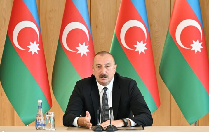 İlham Əliyev beynəlxalq konfransda iştirak edir