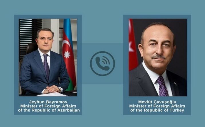 Ceyhun Bayramov Çavuşoğlu ilə telefonla DANIŞDI 