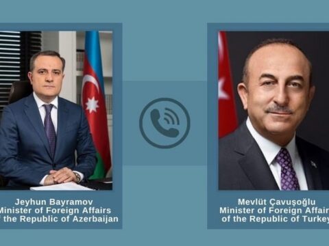 Ceyhun Bayramov Çavuşoğlu ilə bu məsələni müzakirə etdi