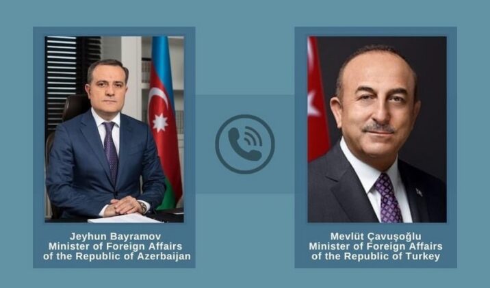 Ceyhun Bayramov Çavuşoğlu ilə bu məsələni müzakirə etdi