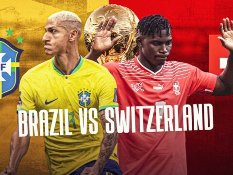 Braziliya – İsveçrə oyunu başladı