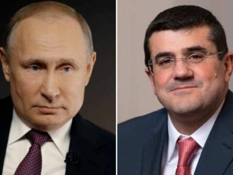 Putin baş separatçı Arayik Arutyunyanı qəbul edib?..-İrəvanda “Dvin” otelində…