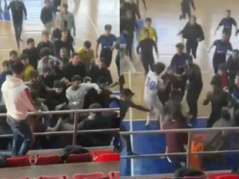 Gəncədə tələbələr arasında kütləvi dava oldu