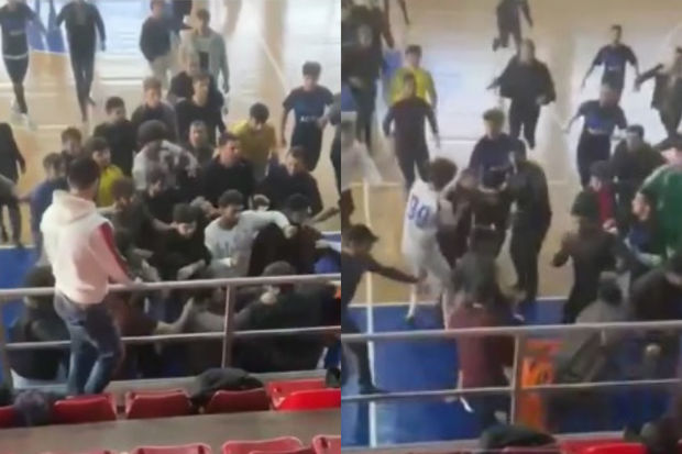 Gəncədə tələbələr arasında kütləvi dava oldu