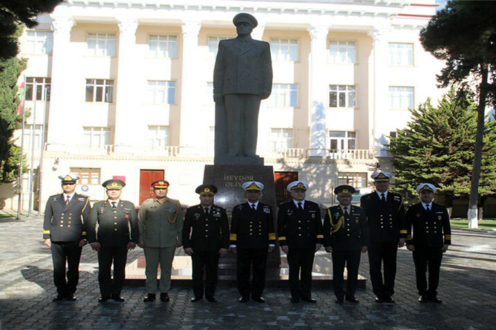 Pakistanlı admiral Hərbi İnstitutda – FOTOLAR