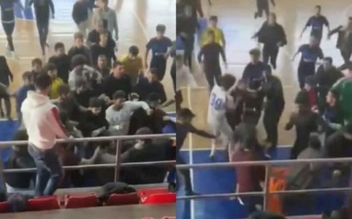 Tələbələrin kütləvi davasına görə 5 nəfər həbs edildi 