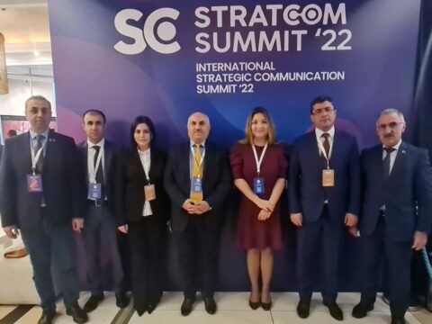 Azərbaycan nümayəndə heyəti Beynəlxalq Strateji Kommunikasiya Sammitində iştirak edir