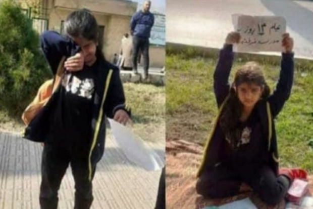 İranda repressiv qüvvələr azyaşlını vəhşicəsinə döydülər