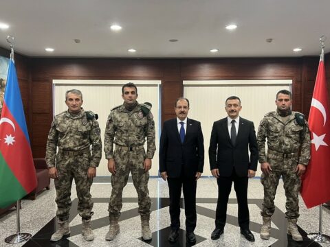 Türkiyənin xüsusi təyinatlıları səfirlə görüşüblər