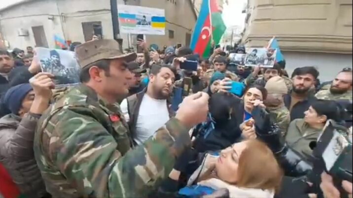 Ukrayna səfirliyi qarşısında aksiya: “Misir və Sübhana azadlıq!”