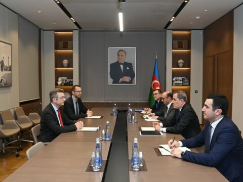 Nazir Almaniya səfiri ilə regional vəziyyəti müzakirə etdi