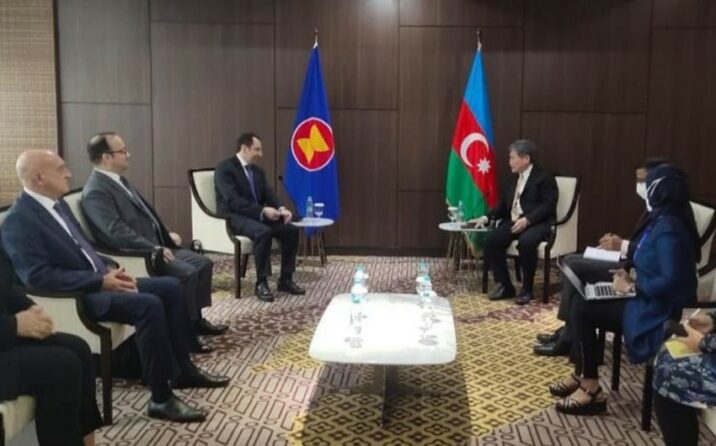 XİN başçısının müavini ASEAN-ın Baş katibi ilə görüşüb