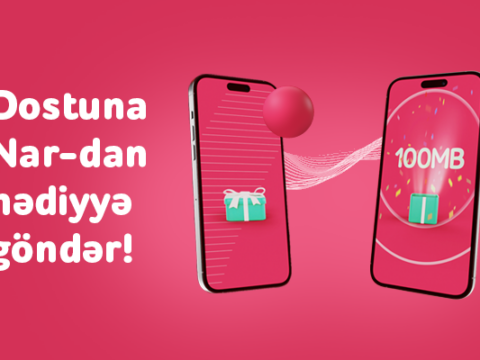 Dostuna “Nar”dan hədiyyə göndər!