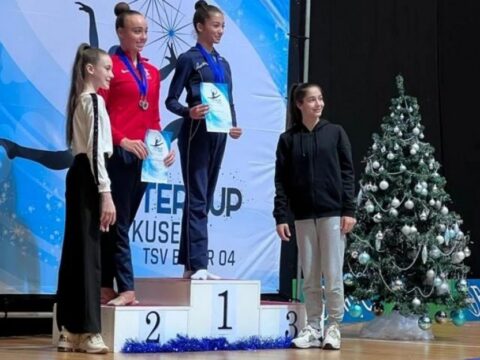 Daha bir gimnastımız medal qazandı