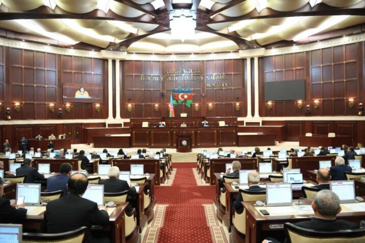 Milli Məclisin növbəti plenar iclasının gündəliyi