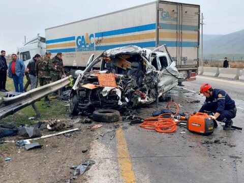 Quba yolundakı qəzada yaralanan sürücünün SON DURUMU