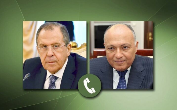 Rusiya və Misir XİN başçıları telefonla danışıb