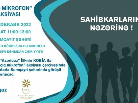 Sahibkarlarla növbəti görüş Sumqayıtda keçiriləcək