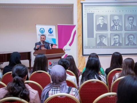 “Xəzər” Universitetində Nəsiman Yaqublunun “Şuşa irsi” kitabının təqdimatı keçirildi