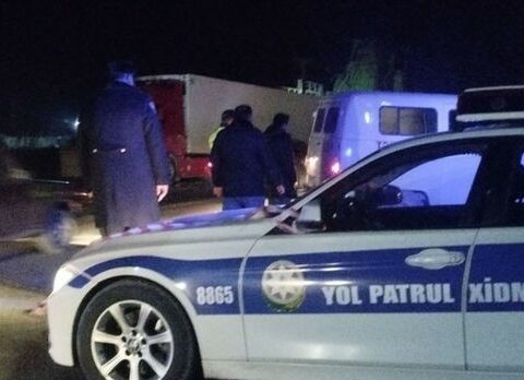 Sürücü piyadanı vurub öldürdü 