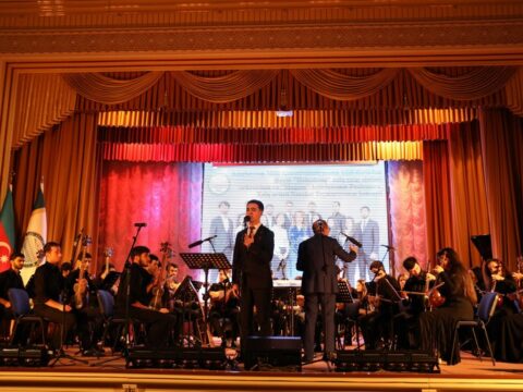 Xalq artisti Nəzakət Teymurova və tələbələrinin BDU-da konserti