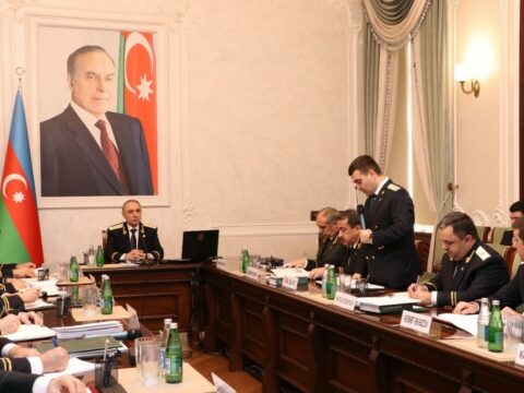 Baş Prokurorluqda kollegiya iclası keçirildi – FOTOLAR