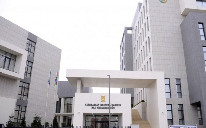 Prokurorluq özünü yandıran şəxslə bağlı məlumat yayıb