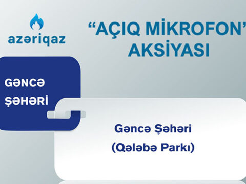 Açıq mikrofon Gəncədə qurulacaq