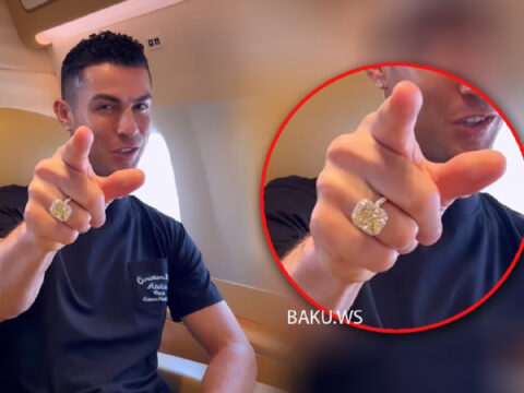 Kriştiano Ronaldonun brilliant üzüyü gündəm oldu – FOTO