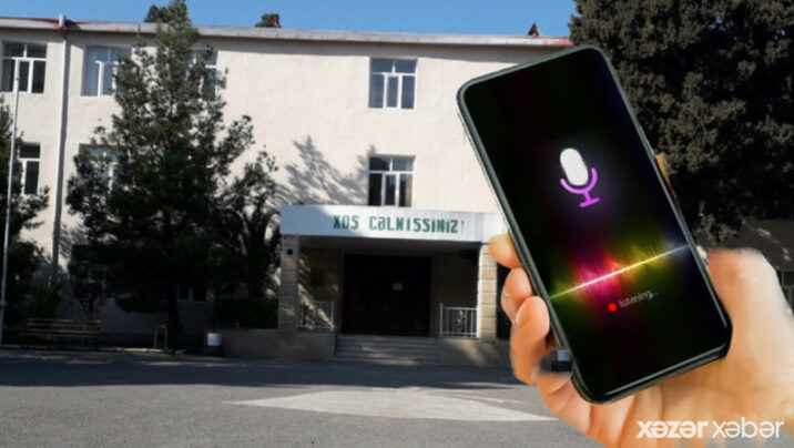 Daha bir direktorun səs yazısı yayıldı