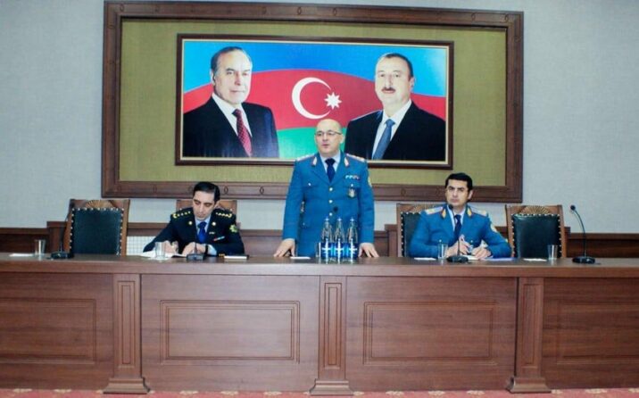 General Naxçıvanda xidməti müşavirə keçirdi 
