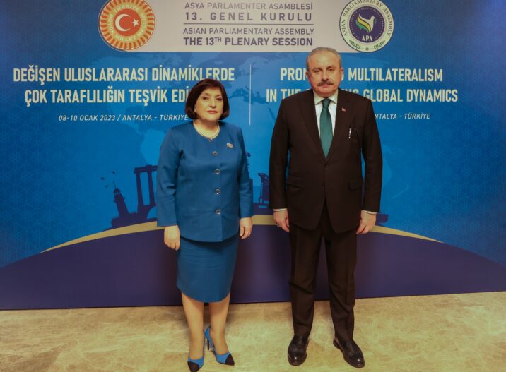 Sahibə Qafarova Şentopla görüşdü – YENİLƏNİB 